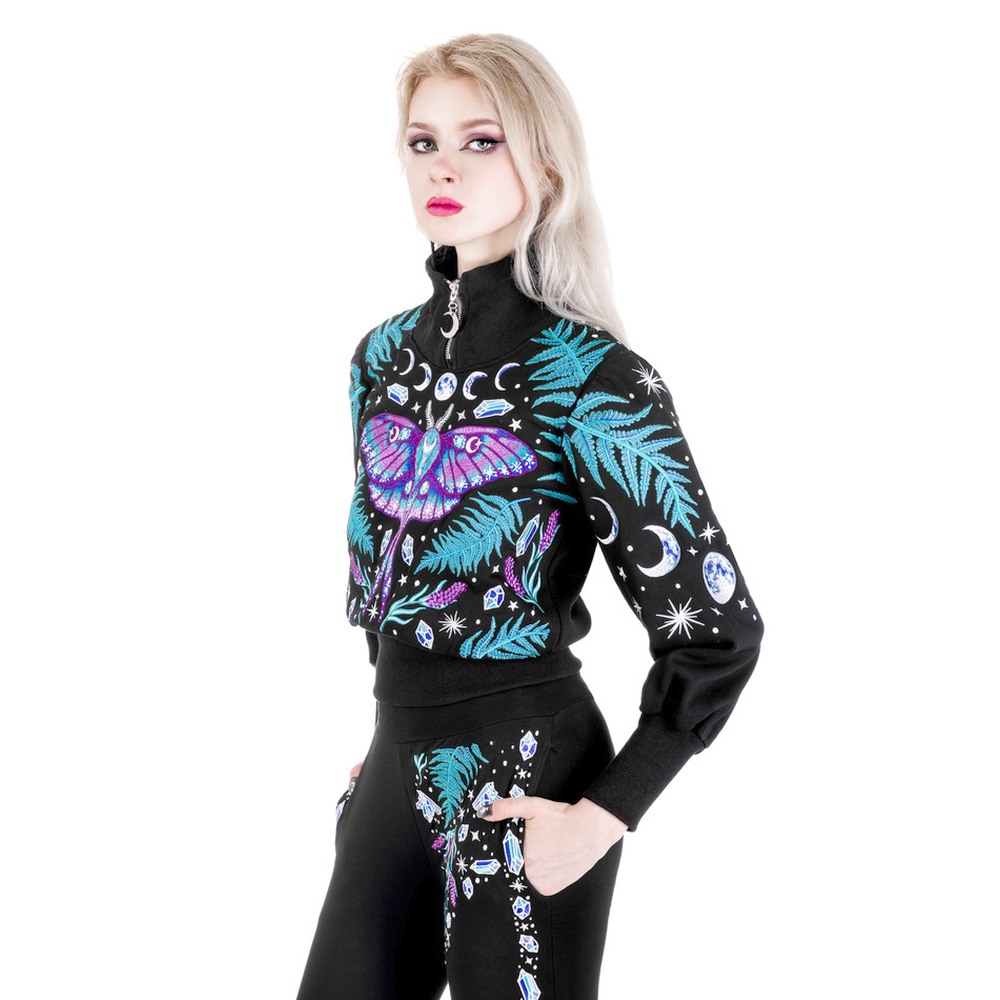 Restyle - Enchanted Forest Chandail - Noir